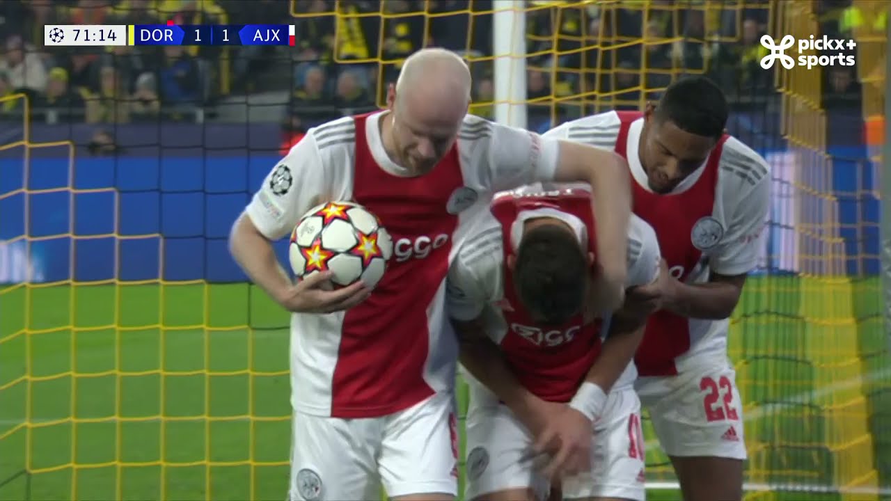 Champions League 03/11/2021 / Goal Tadic against Dortmund