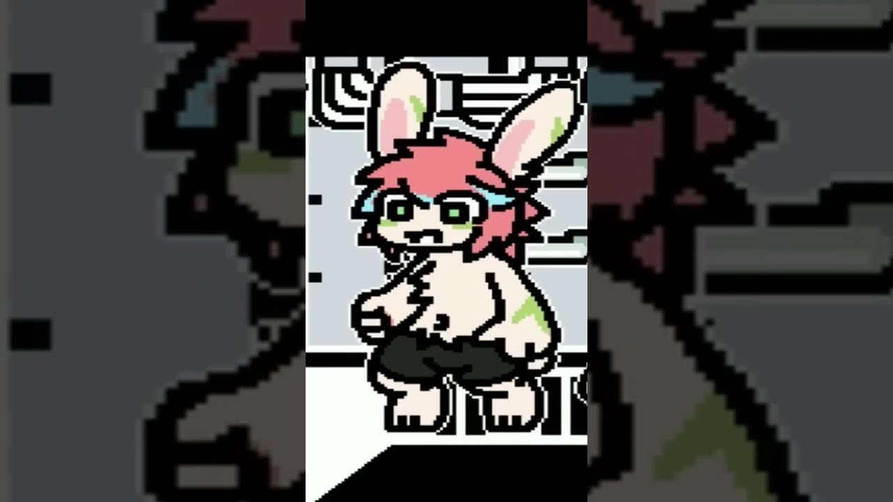Changed Special Edition Rabbit Girl Transfur #Shorts