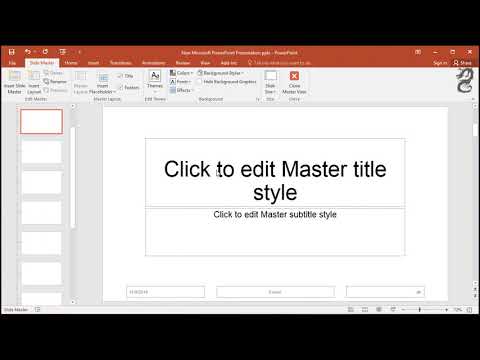 Changing the font of all slides at once in PowerPoint