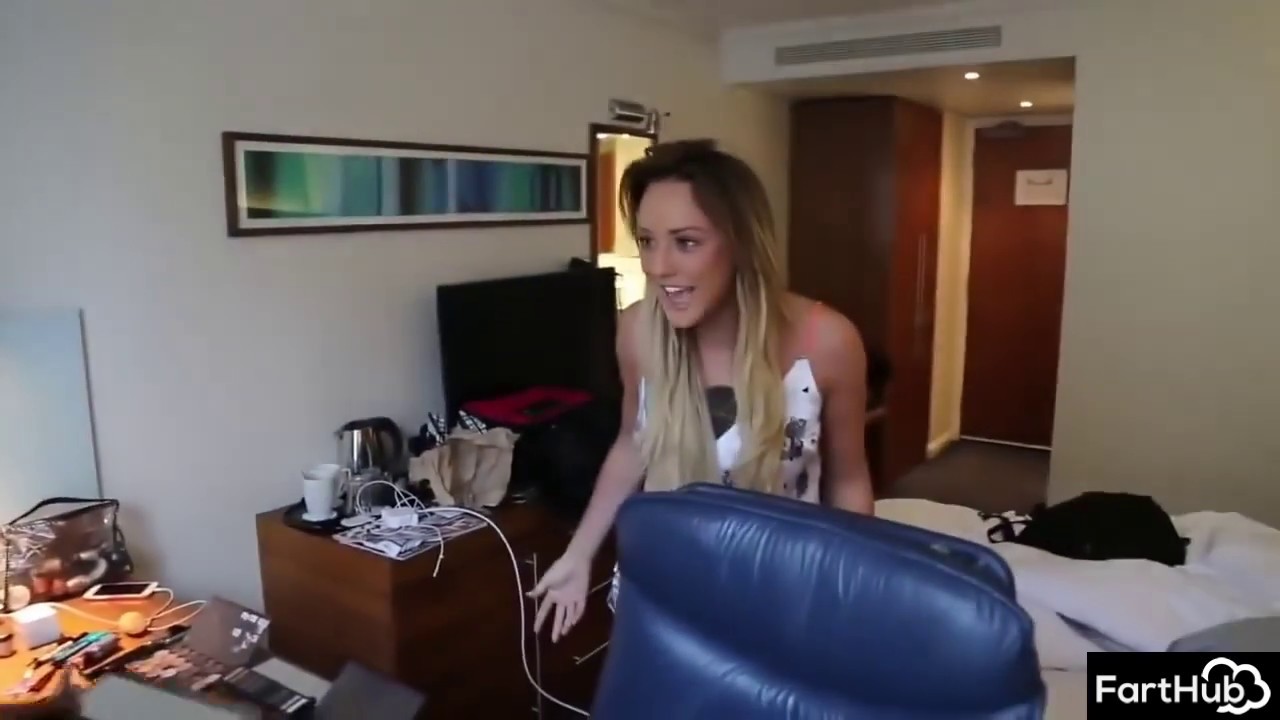 Charlotte Crosby rips a super loud fart!