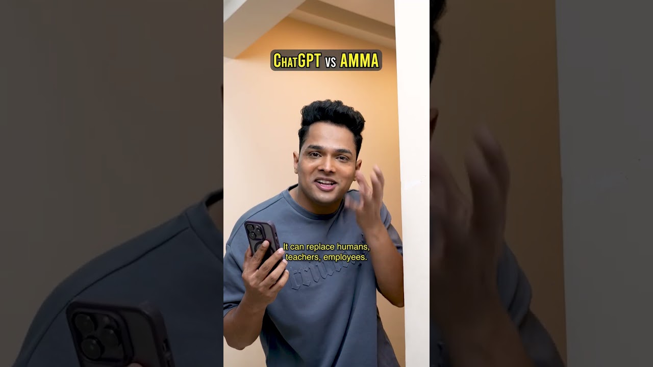 Chat GPT vs Amma | Mac Macha | Family comedy | #Shorts