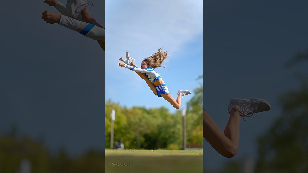 Cheerleader @LACheer_Fitness  #slowmotion #cheerleaders