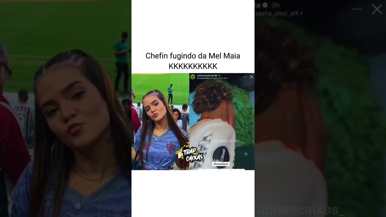 Chefin fugindo da Mel Maia 🤣