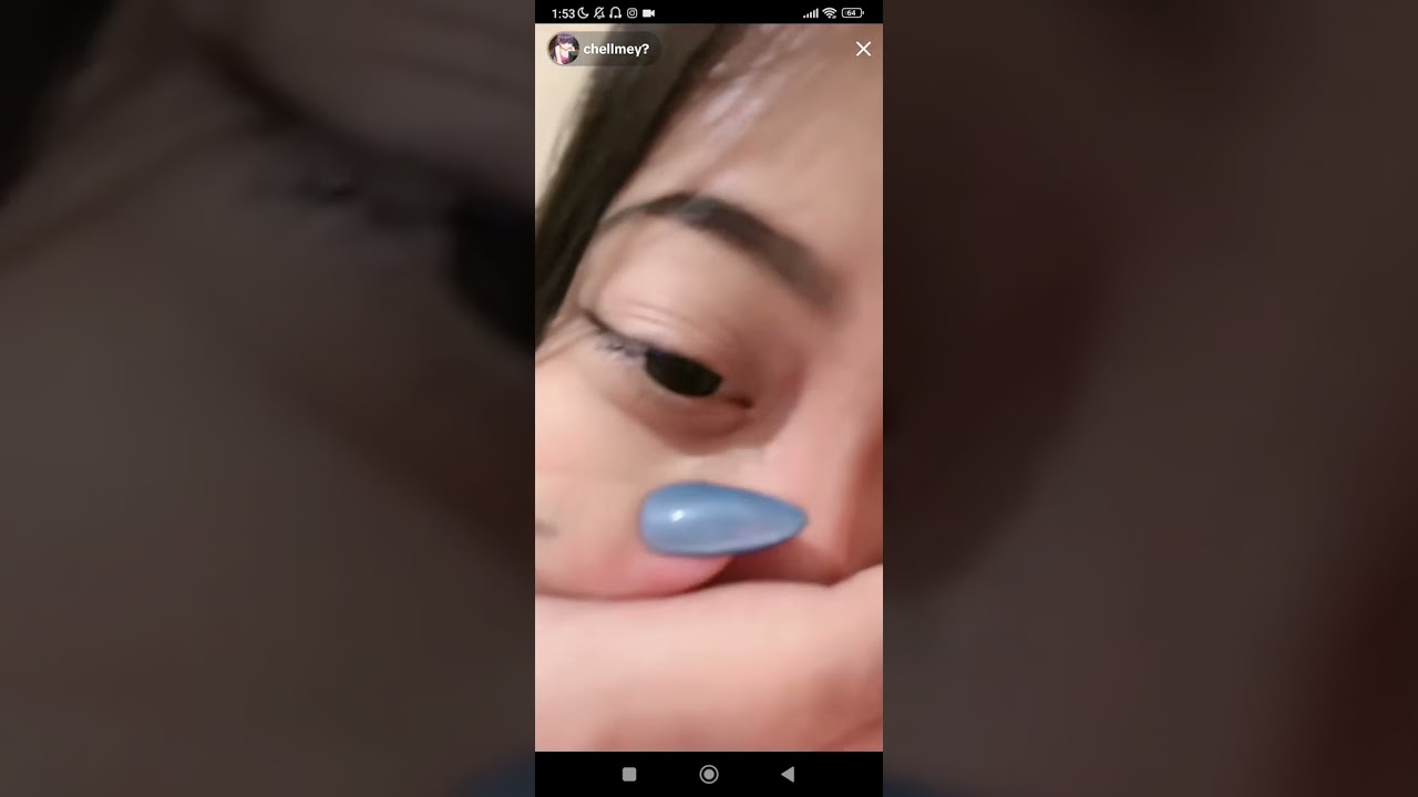 chellmey? Live Tiktok Ngeliatin Plat Jambinya Warna Merah Merona👙🍑💦 #reels #viralvideo #gemoy #live