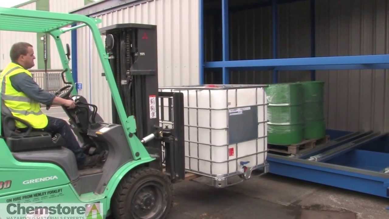 Chemstore Hazardous Materials Storage Solutions - Live Racking Chemical Storage