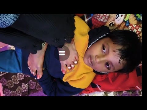 CHEST trampling Indian feet worship #footmassage #indianfeetcrushingvideo