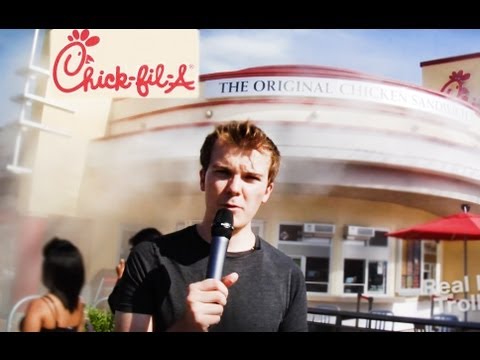 Chick Fil A GETS TROLLED!!