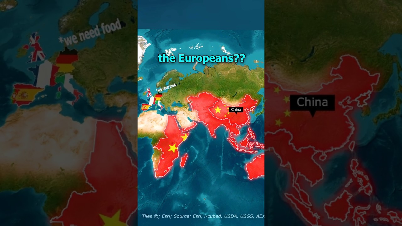 China almost colonized the world...🇨🇳😳