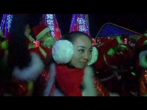 China's Gangnam-Style Christmas