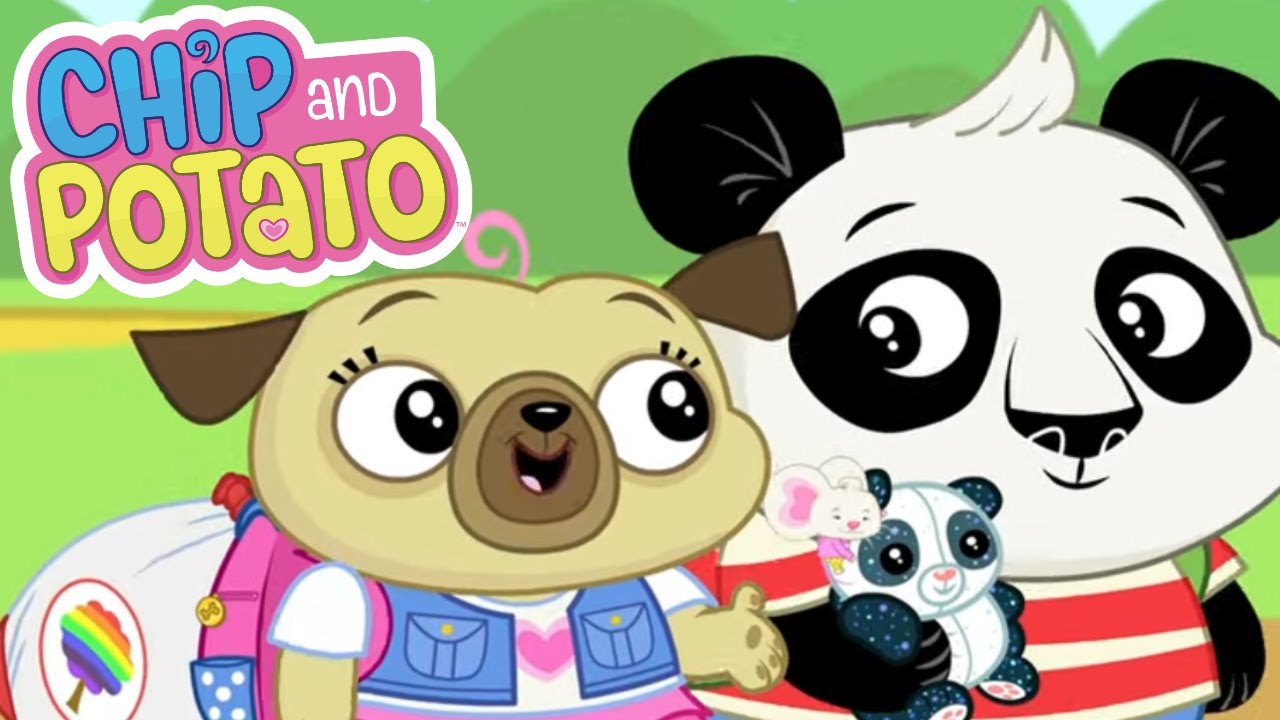 Chip and Potato | Boo-bams Big School Visit | Cartoons For Kids | Watch More on Netflix