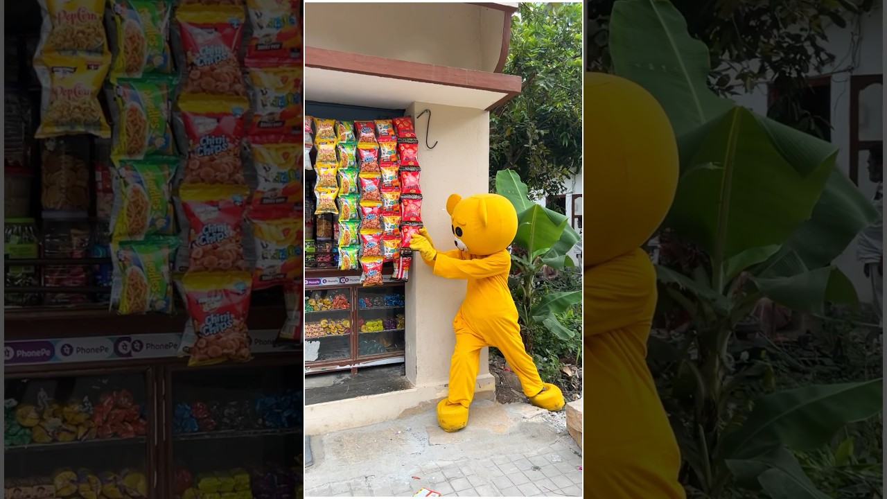 Chips 🤣Teddy prank ………#funnyshorts #mrcrazy