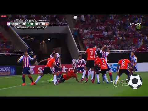 Chivas 5-0 Cibao fc 2018