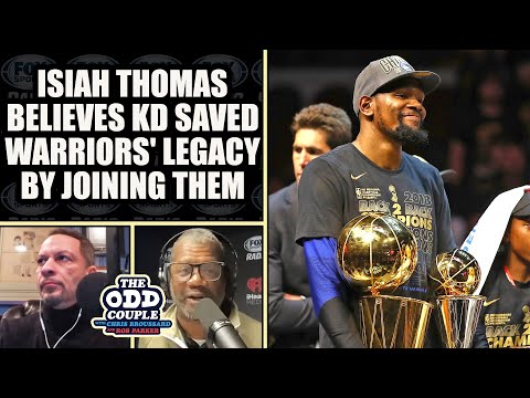 Chris Broussard Disputes Isiah Thomas Saying Kevin Durant Saved Warriors' Legacy by Joining Them