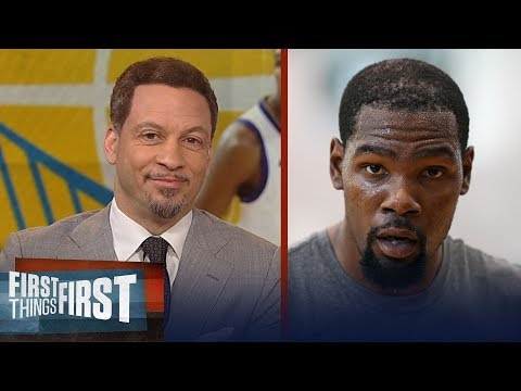 Chris Broussard on KD firing back to First Things First Fan on Twitter | NBA | FIRST THINGS FIRST