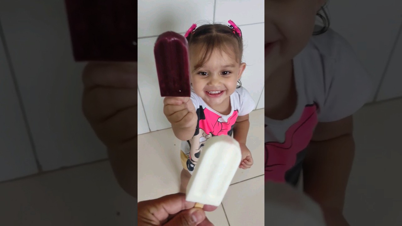 chupando picolé 😋