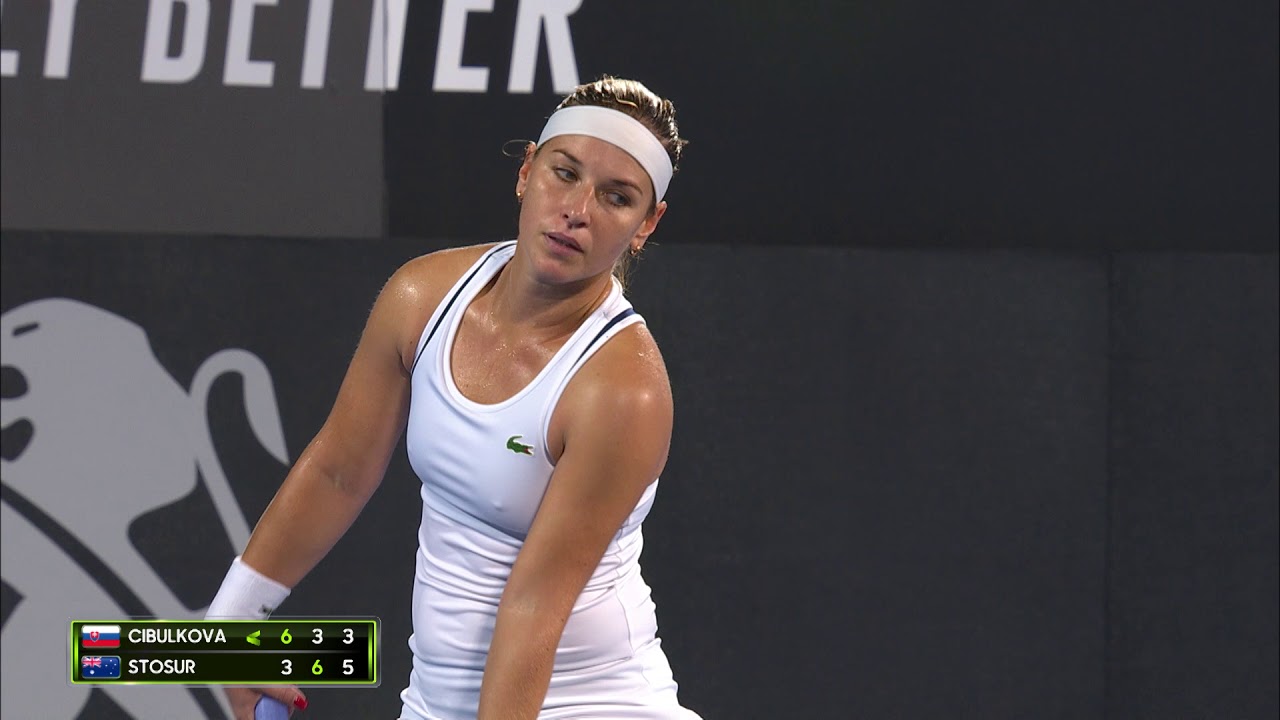 Cibulkova vs Stosur match highlights (1R) | Sydney International 2019