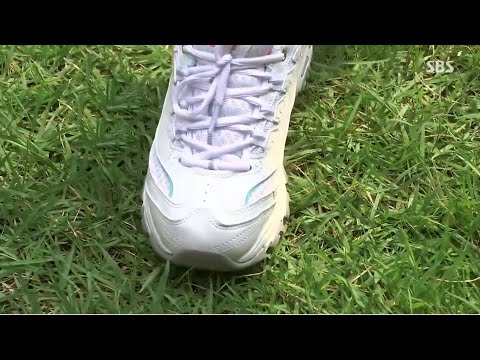 Cicada crush with sneakers. Korean style.