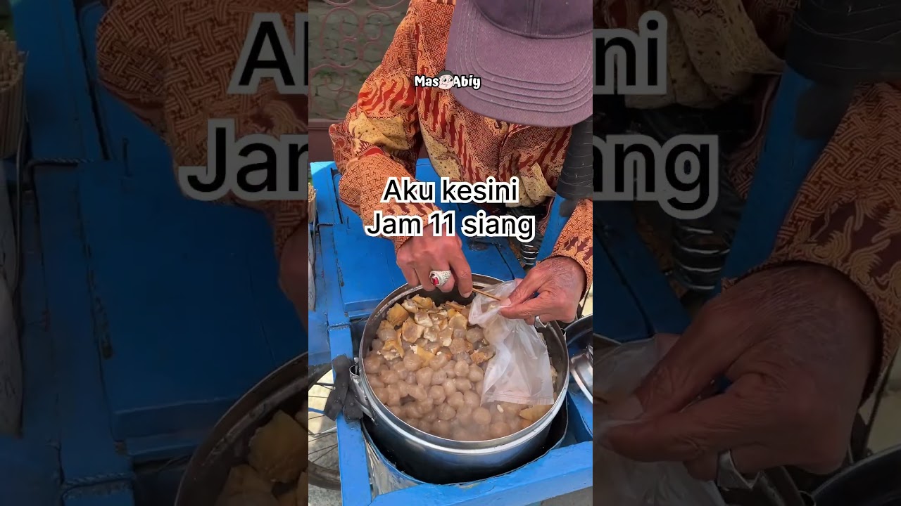 Cilok jadul pentol kanji enak dan legend di Kota Batu #cilok #cilokkanji #pentolkanji #salome