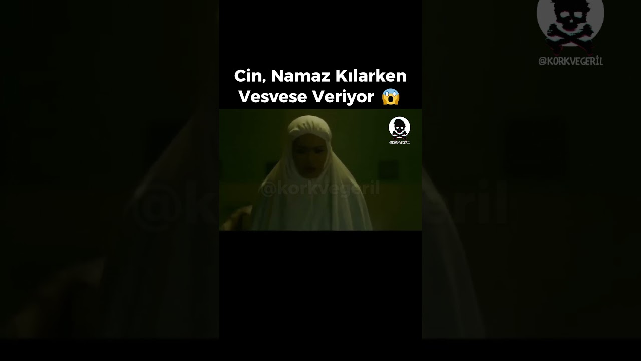 Cin, Namaz Kılarken Vesvese Veriyor!  #cinleralemi #horrorshorts #filmönerileri #korkunçbilgiler
