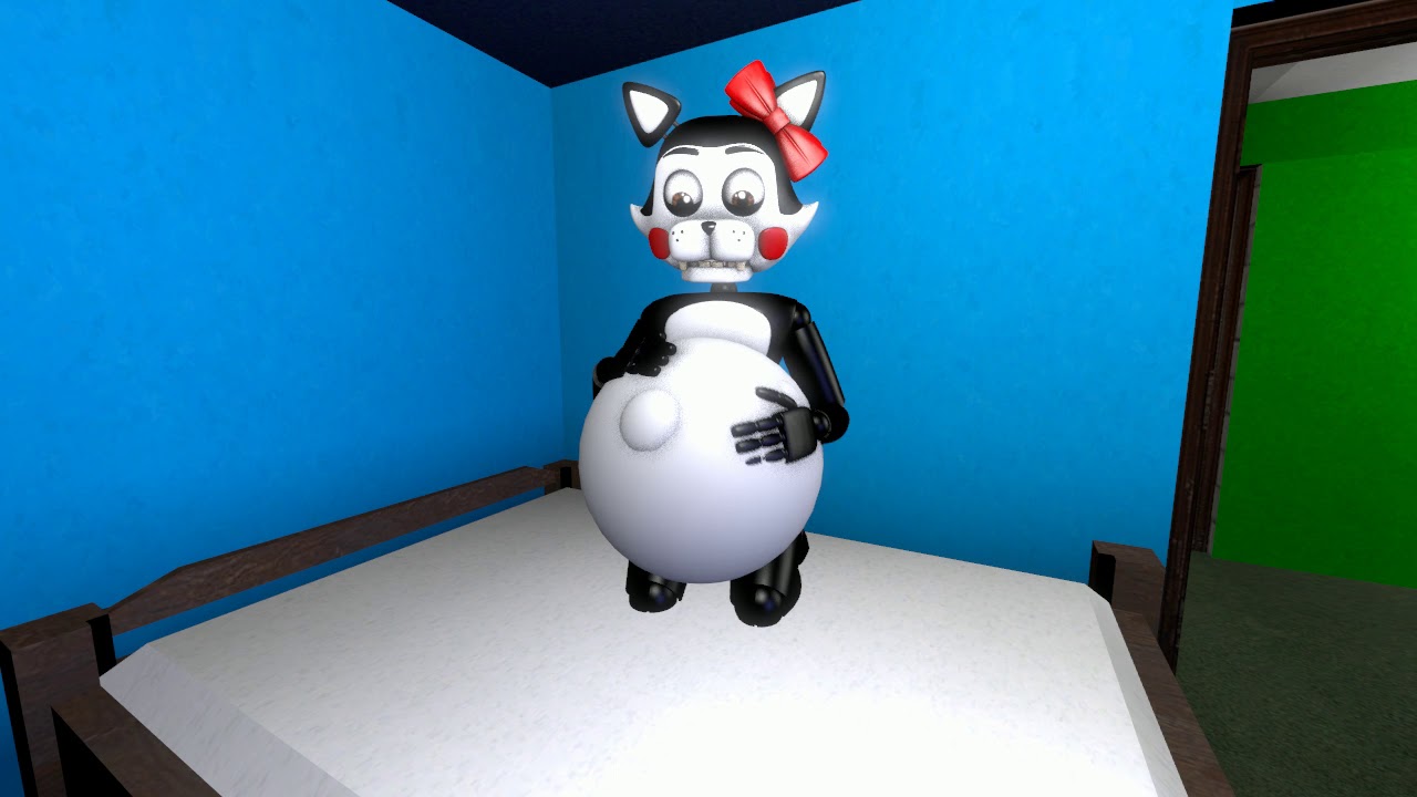 Cindyvore kicking belly-test