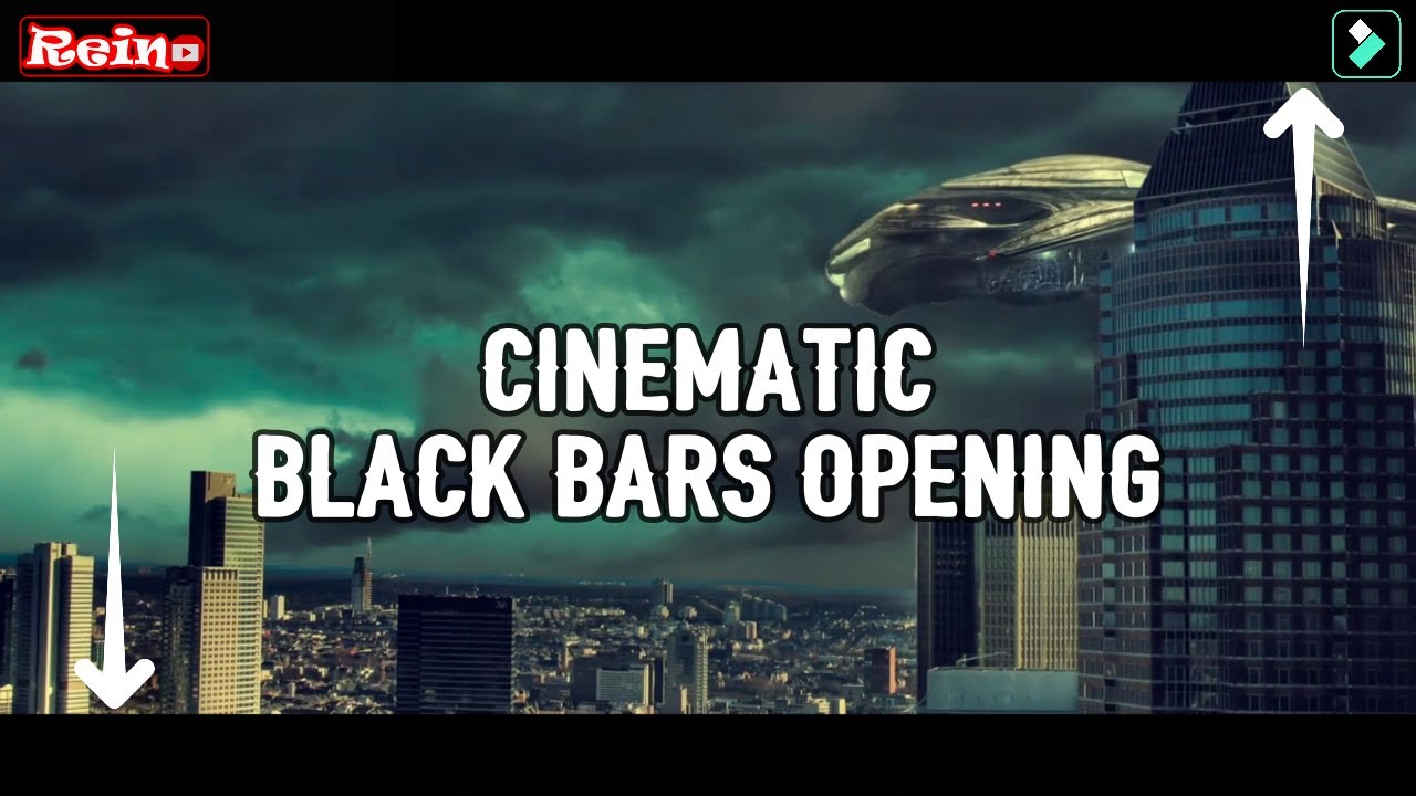Cinematic Black Bars Opening || Filmora 9