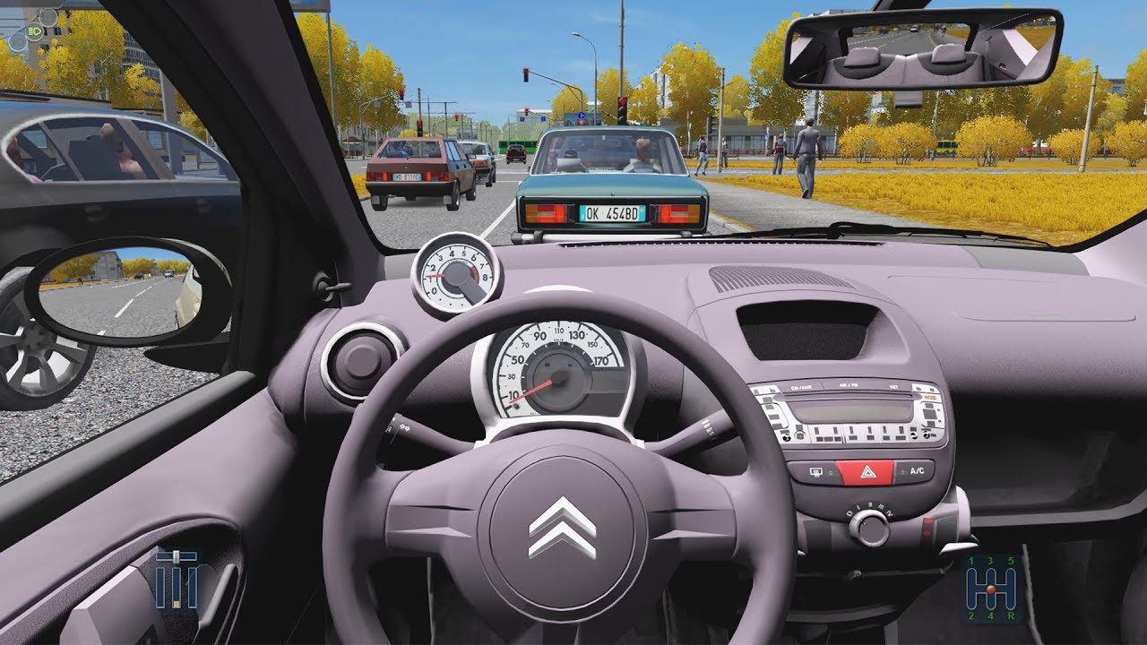 City Car Driving - Citroën C1 | Fast Driving