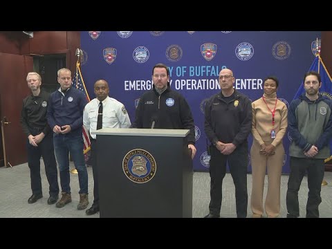 City of Buffalo officials give winter storm briefing