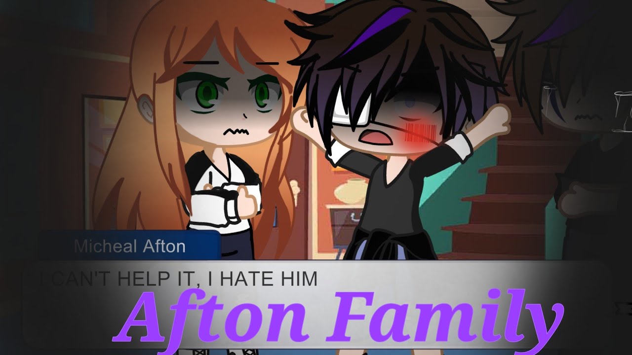 Clara and Micheal in a fight/ William X Clara/Afton Family/Gacha Club/ #FNAF #GachaClub