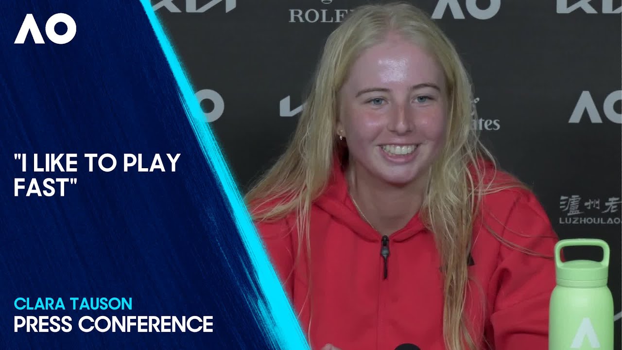 Clara Tauson Press Conference | Australian Open 2025 Pre-Event