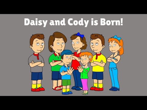 Classic Caillou Gets Ungrounded: Daisy and Cody is Born!