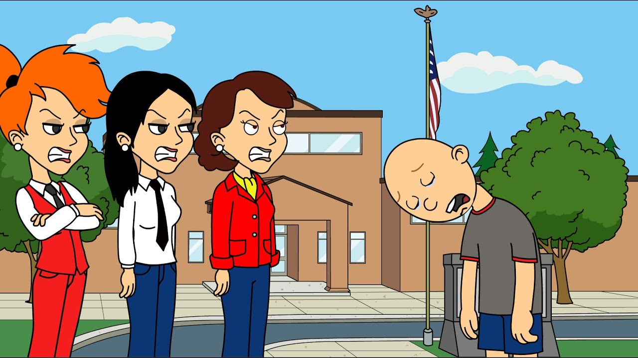 Classic Caillou Misbehaves On The Last Day Of School/Grounded