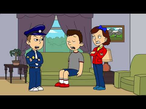 Classic Caillou Skips School/Smokes Weed/Arrested