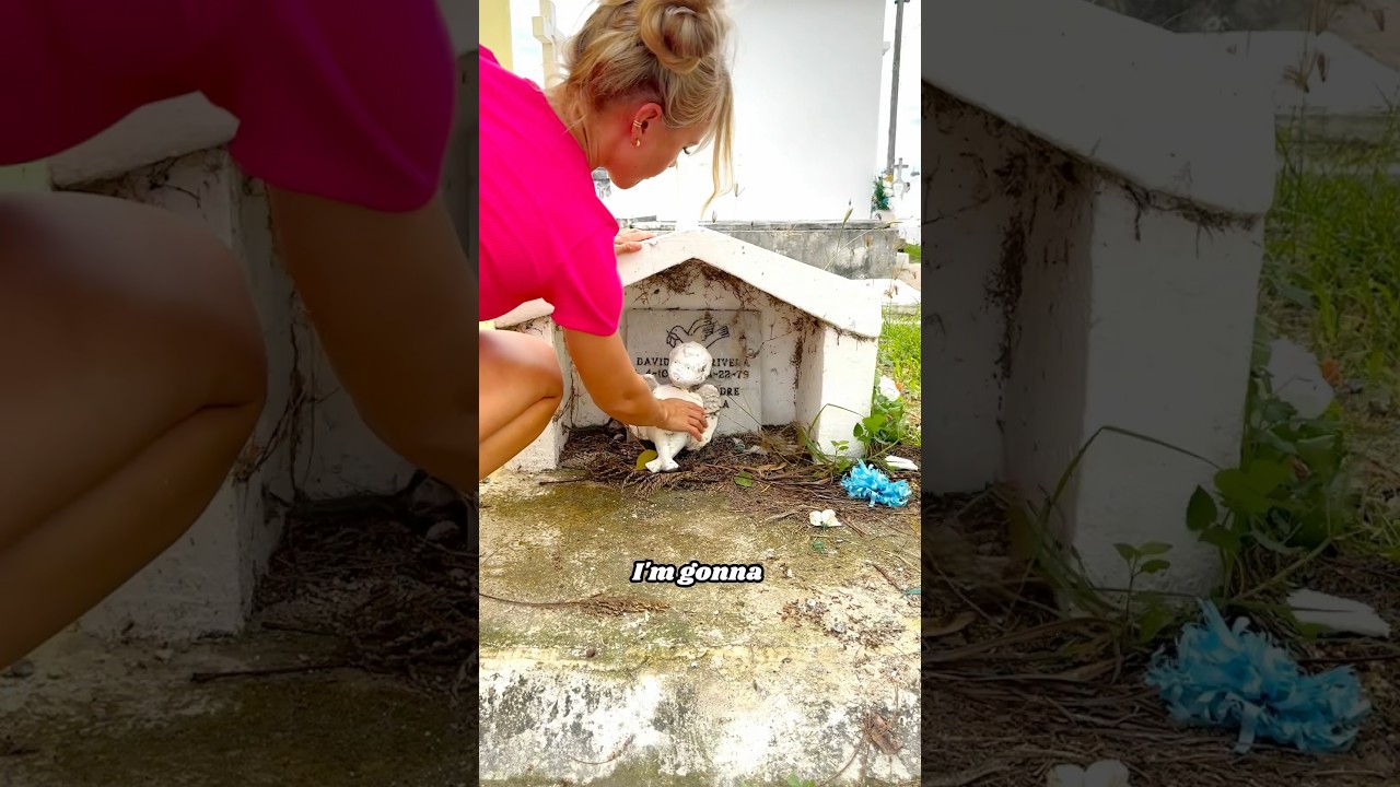 Cleaning A Baby’s Grave For Free