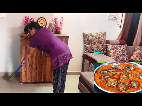 cleaning vlog/Indian housewife routine/daily work/Reena Tiwari Lifestyle❤☺desi style cleaning
