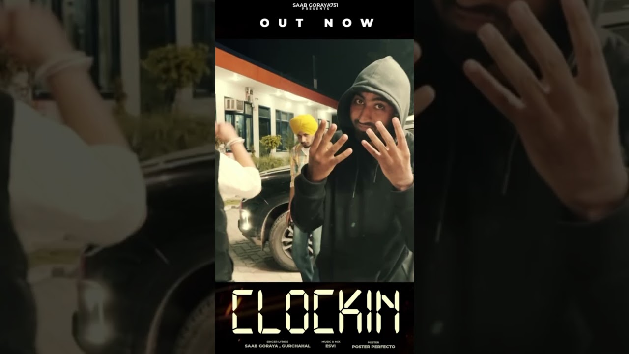 CLOCKIN OUTNOW🎙️❤️.    #trending #folkmusic #gurchahal #sultan #majha #saabgoraya #saabmusic