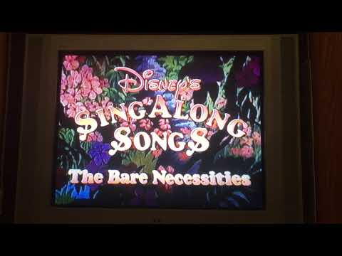 Closing To Disney Sing-Along Songs: The Bare Necessities 1987 VHS