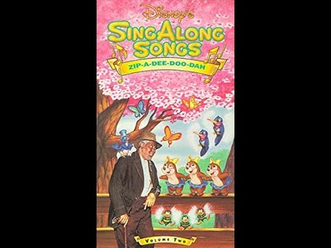 Closing to Disney's Sing-Along Songs: Zip-A-Dee-Doo-Dah 1990 VHS