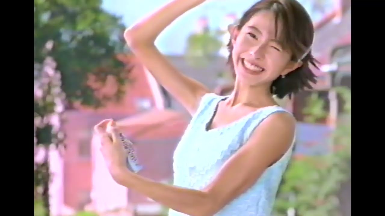 CM  LION Van COOL SPLASH  榎本加奈子