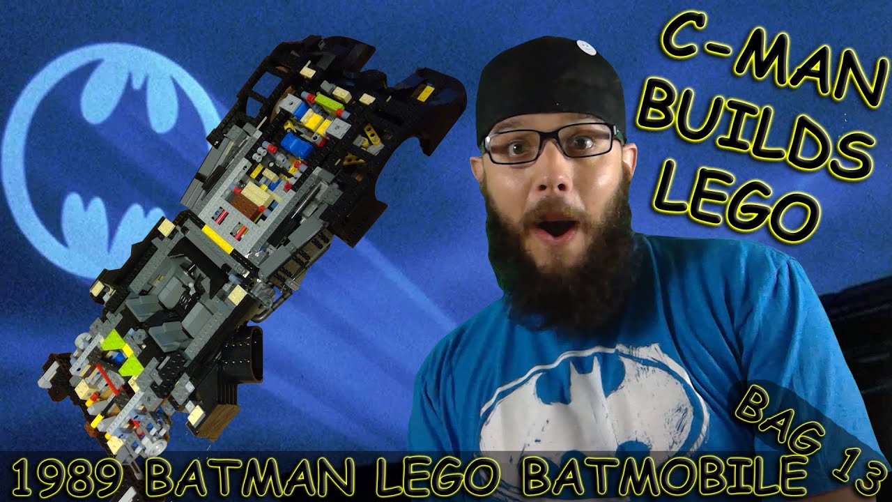 C-Man Builds (Ep.13): 1989 Batman LEGO Batmobile - Bag 13