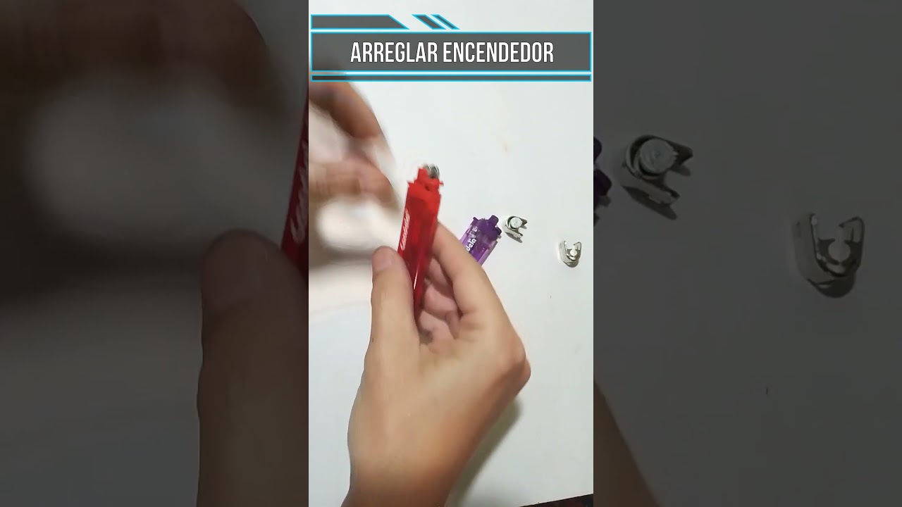 Cómo arreglar o cambiar piedra de encendedor
