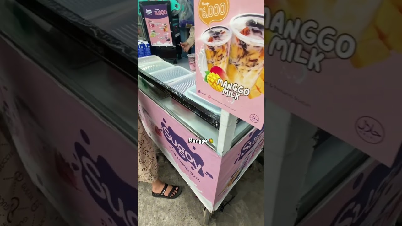 Cobain minuman viral Susu Goyang Jelly