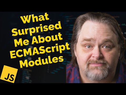 Coding Shorts: What Surprised Me About ECMAScript Modules