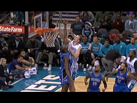 Cody Zeller Dunks On Bismack Biyombo!