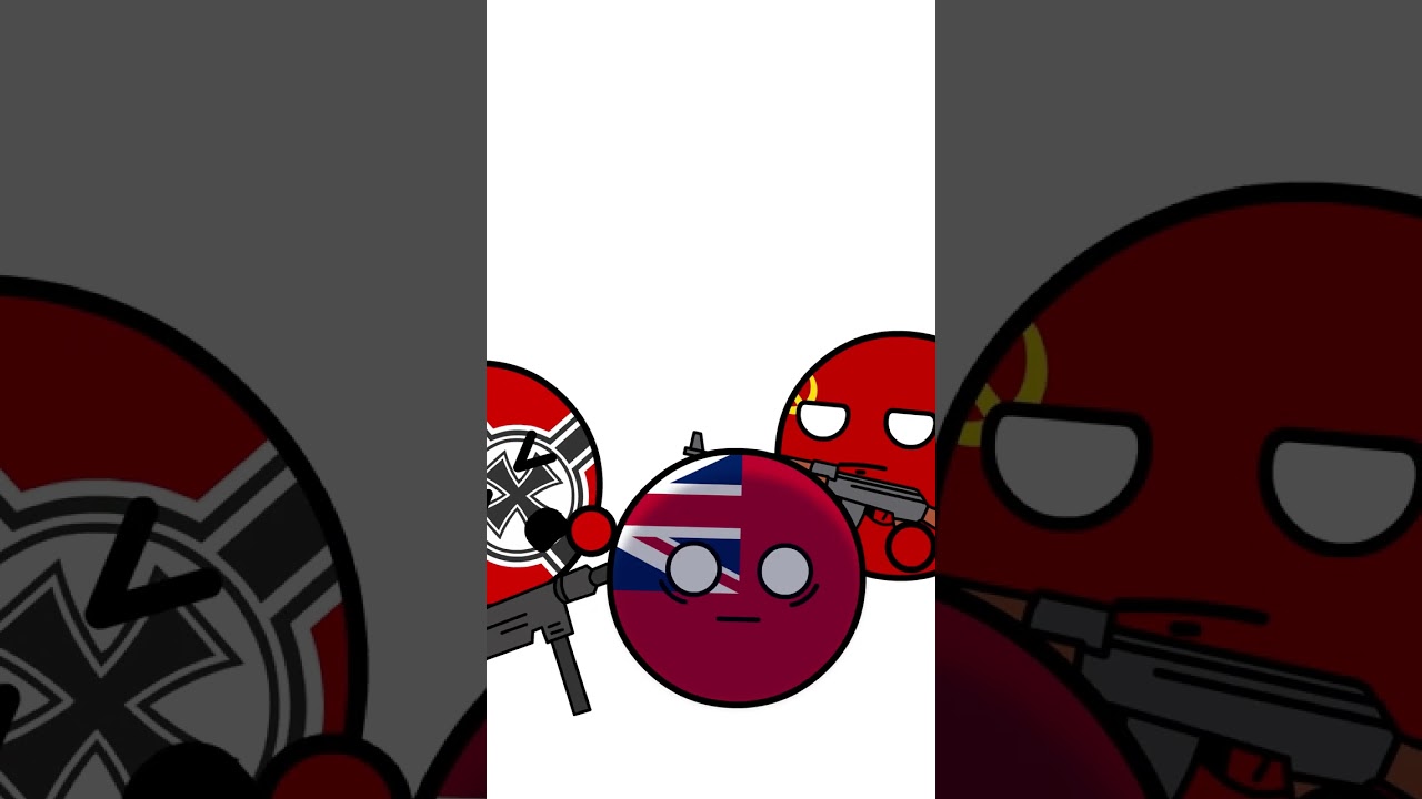 Collapse of the British Empire #countryballs
