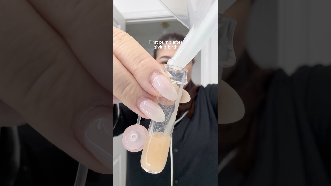 Collecting colostrum for baby Laken 💖 #liquidgold #breastmilk #breastfeedingjourney