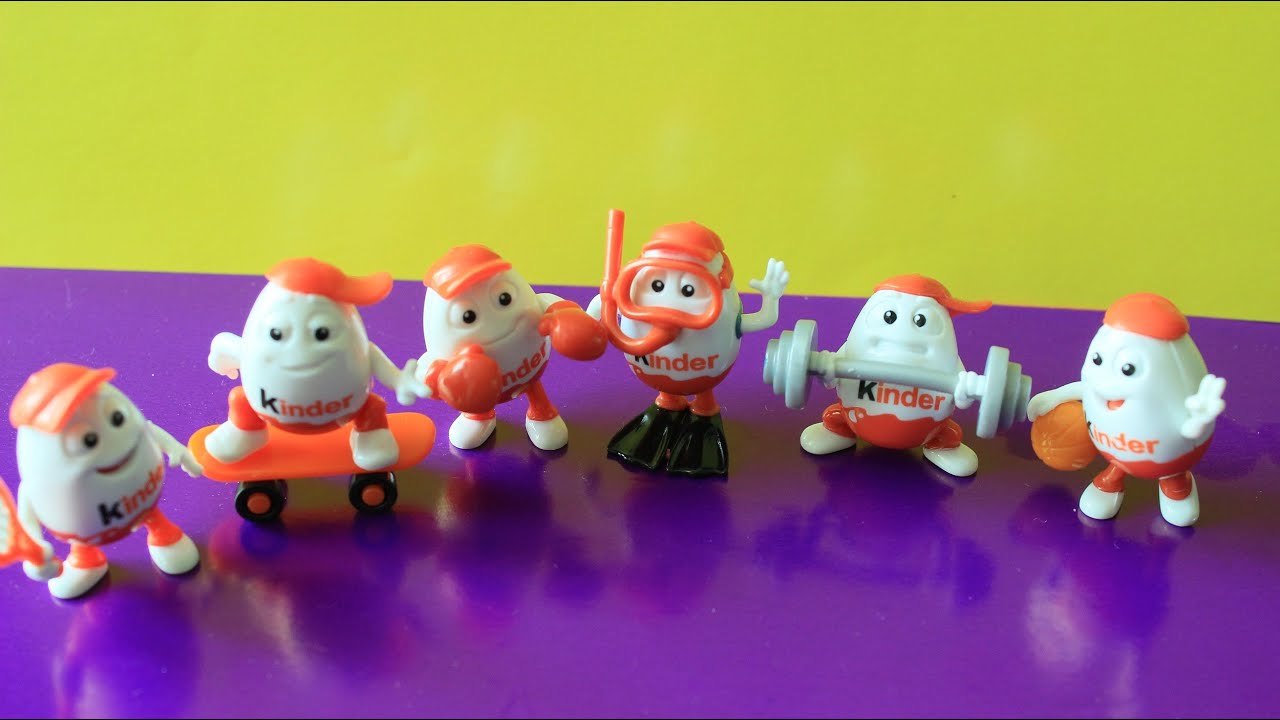 Collection Kinder Surprise Kinderino Sport