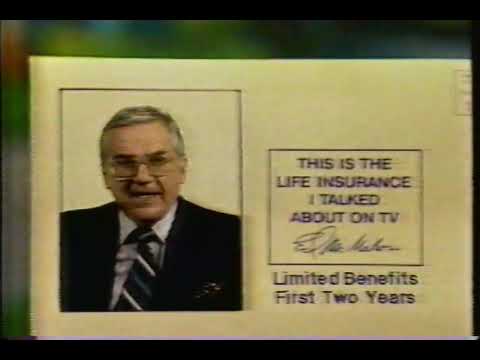 Colonial Penn Life Insurance commercial 1988