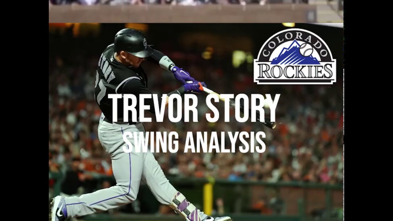 Colorado Rockies Power Hitting SS Trevor Story Hitting Analysis