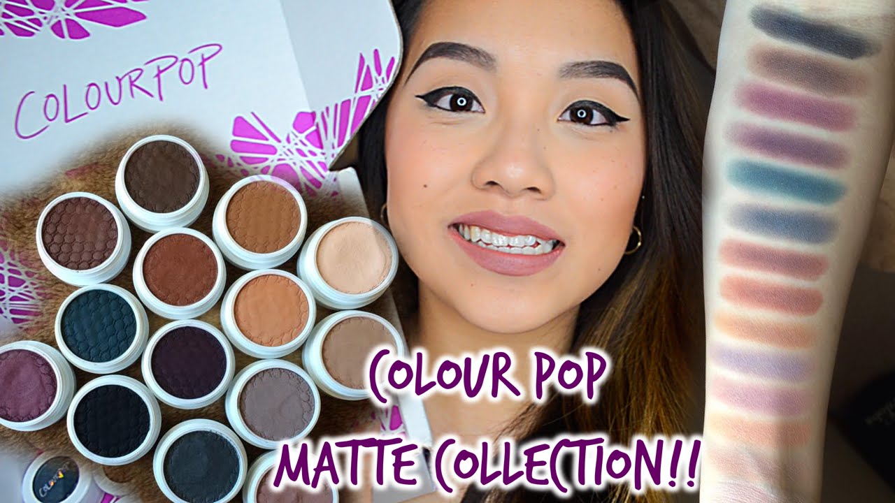 Colour Pop MATTE Collection | REVIEW + Swatches!