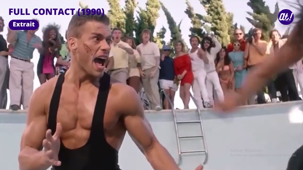 COMBAT DANS LA PISCINE - FULL CONTACT (1990) | ACTION/ARTS MARTIAUX